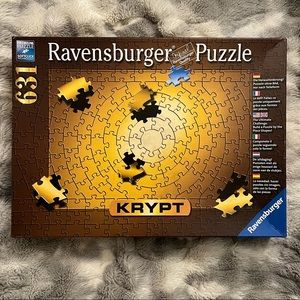 Ravensburger Krypt 631-piece One-color Puzzle (Gold)